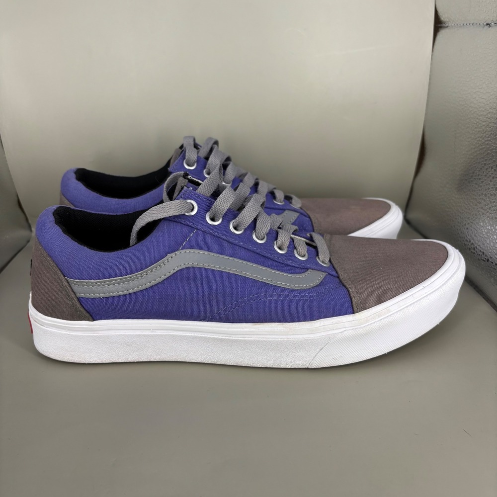 Vans Old Skool Custom Purple Brown MM 412 Low Top Sneakers Mens 9.5 Womens 11